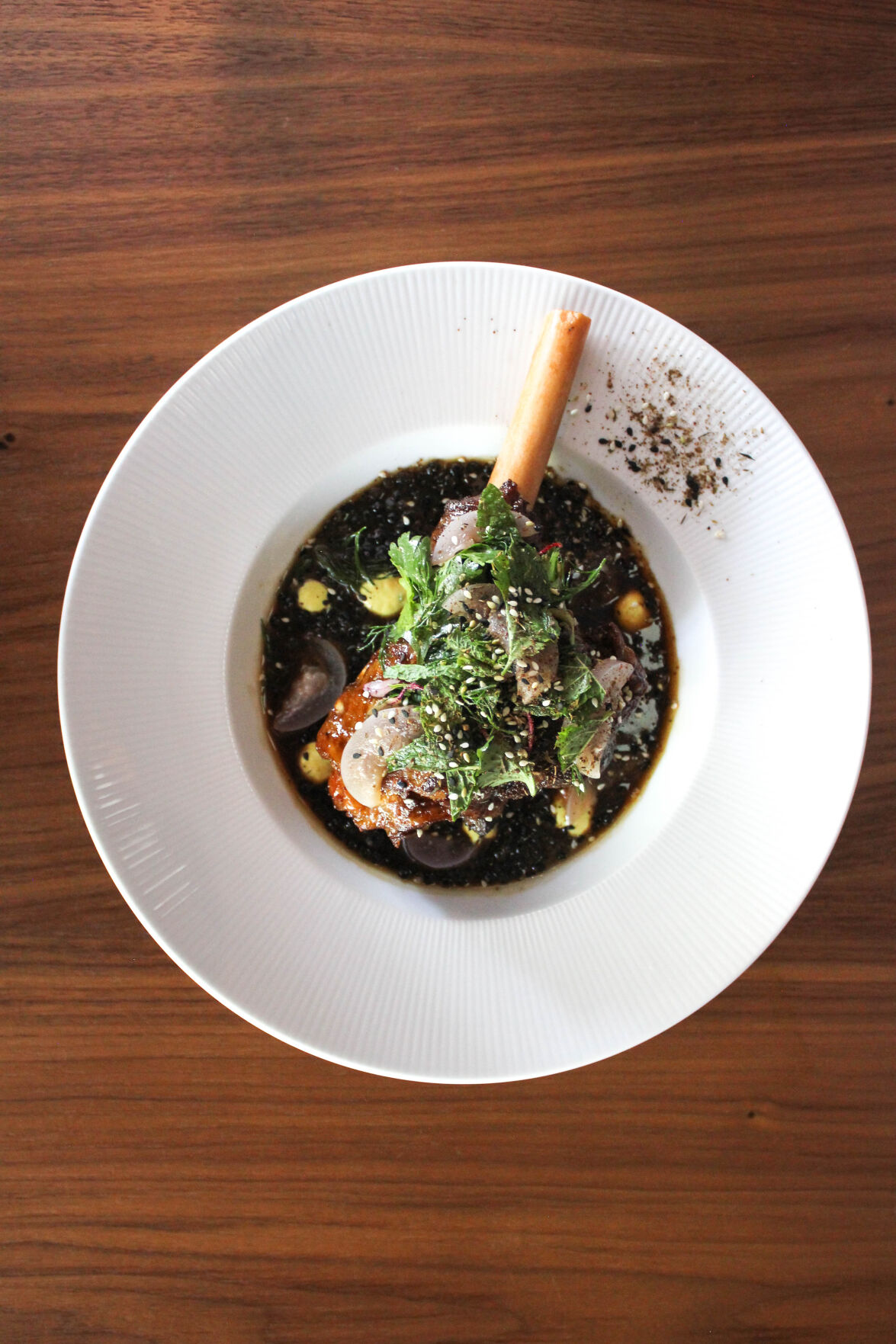 Moroccan lamb shank